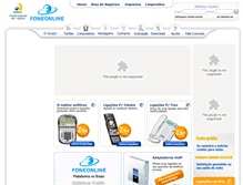 Tablet Screenshot of foneonline.com.br